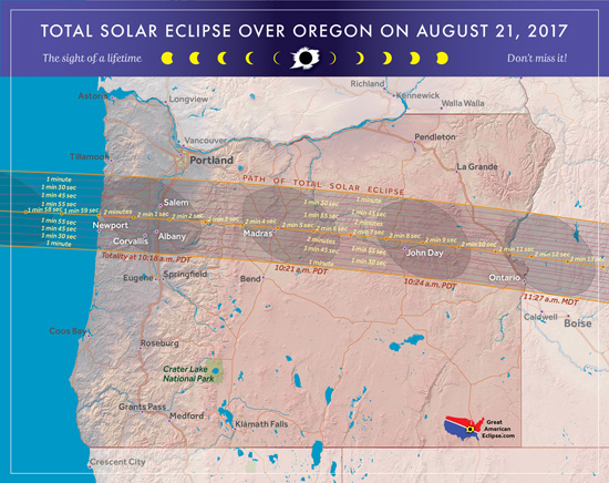 Solar Eclipse in Oregon