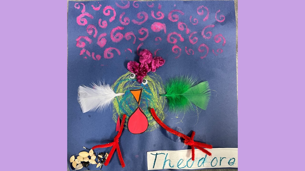 child's painting