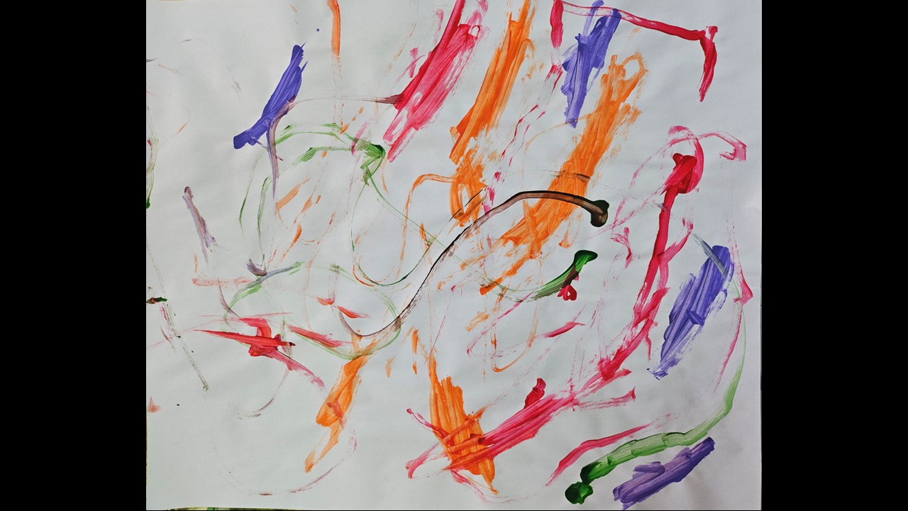 child's painting
