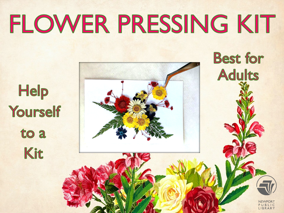 May adult kit is flower pressing