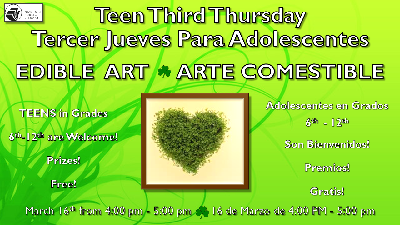 Teen Third Thursday Event