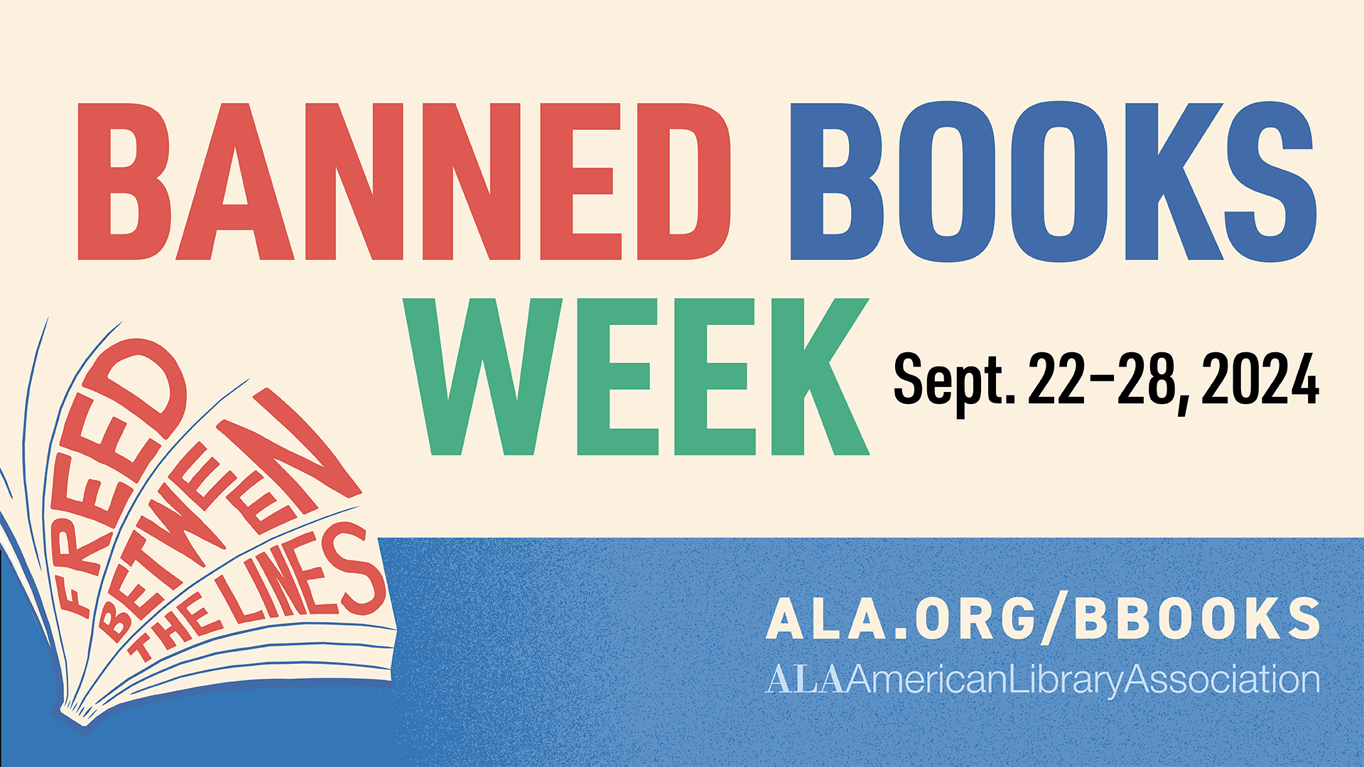 banned books week 2024 is september 22-28th