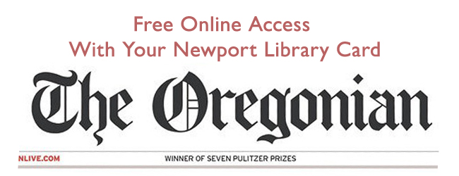 read the oregonian online with your library card