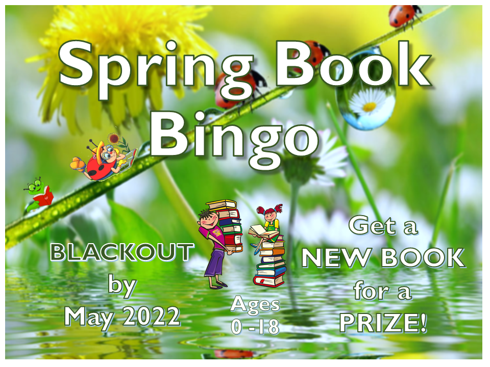 Spring Book Bingo printable