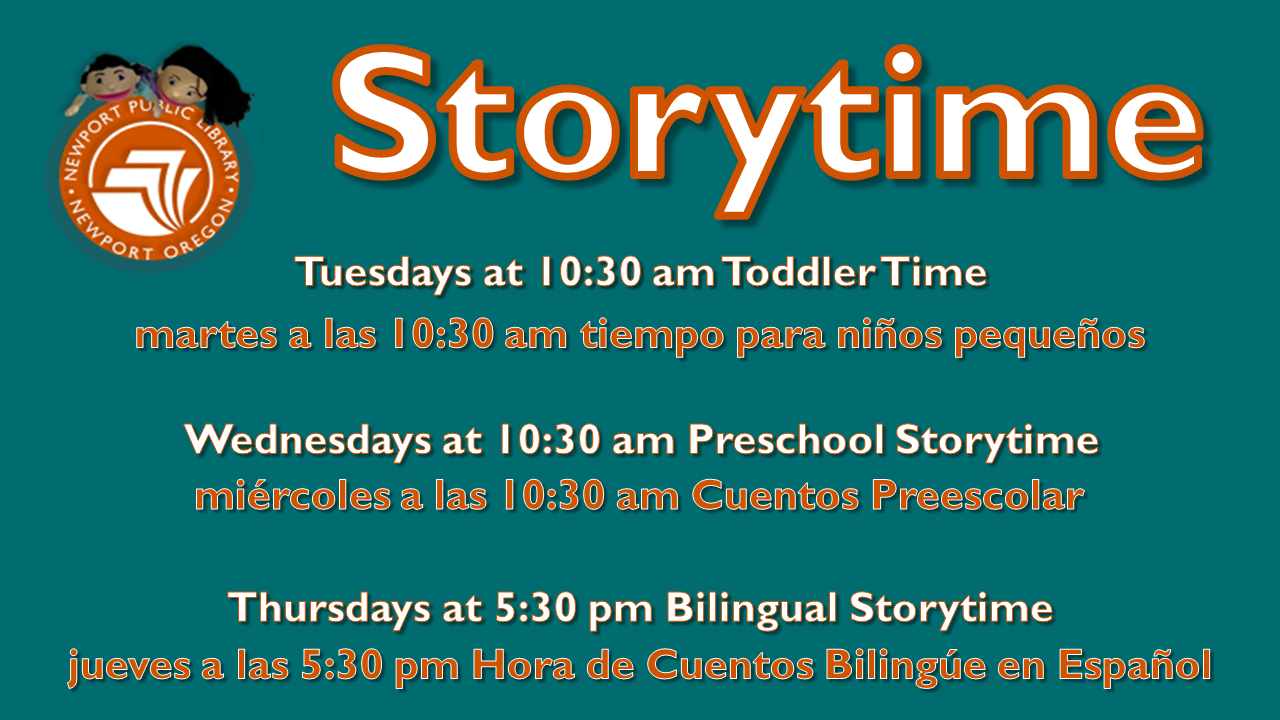 Storytime schedule