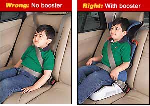 Myrtle Beach Fire Department - Seat belts are designed for adults and can  be very dangerous children who are not big enough to use them without a booster  seat. Once a child