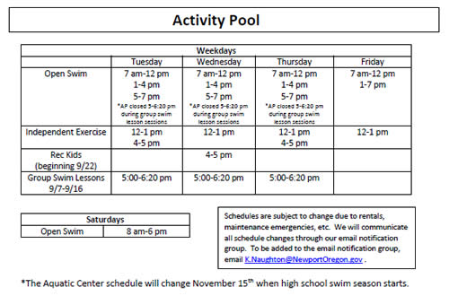 Activity Pool