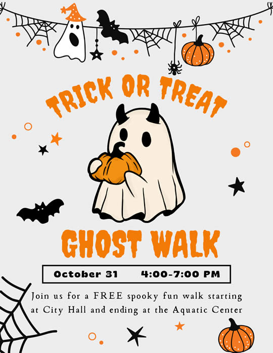 Trick or Treat Ghost Walk October 31