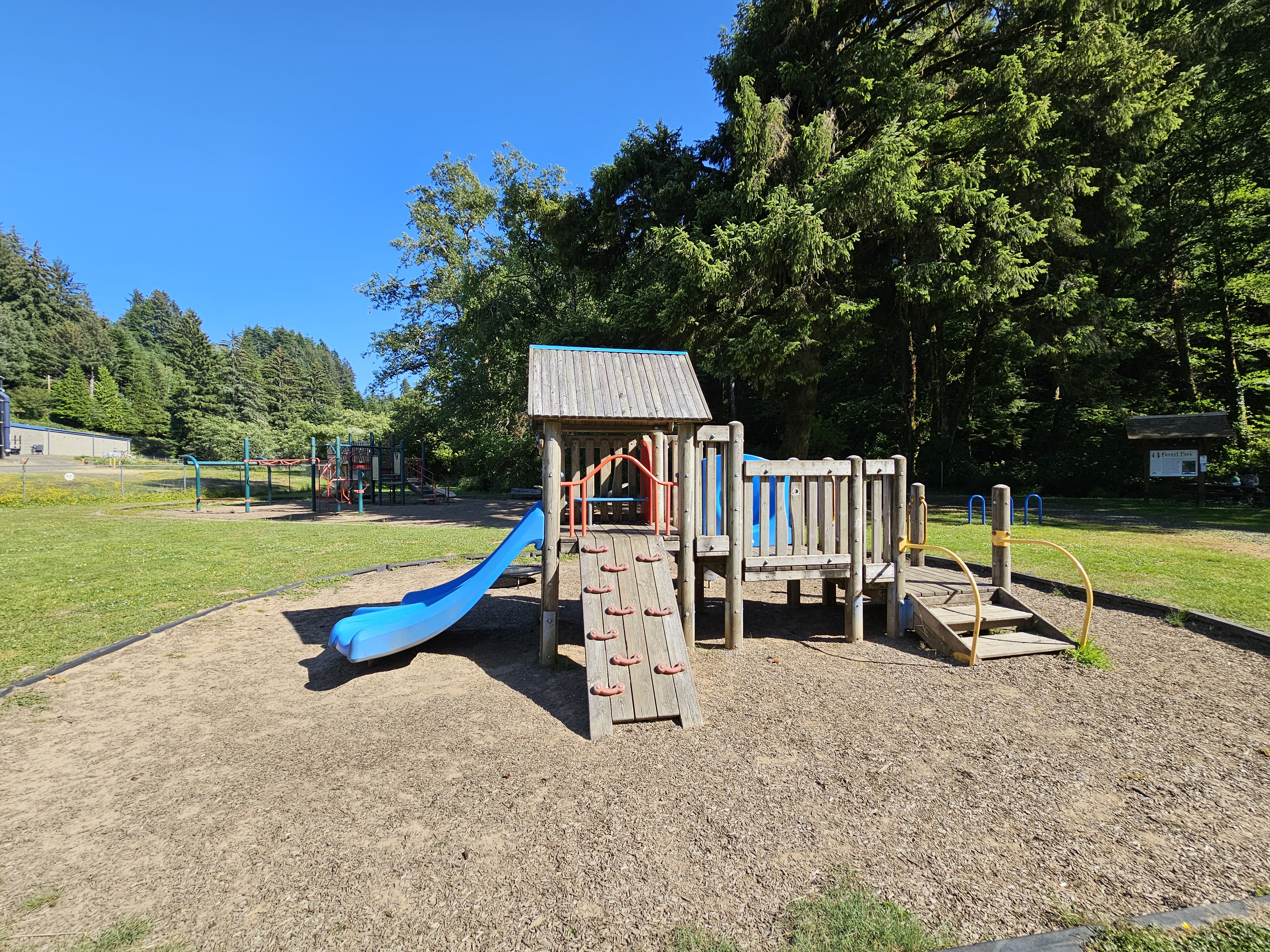 playground with slide