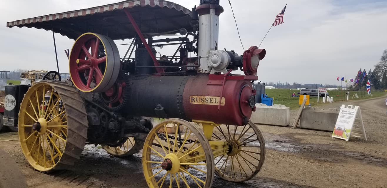 steam engine tractor