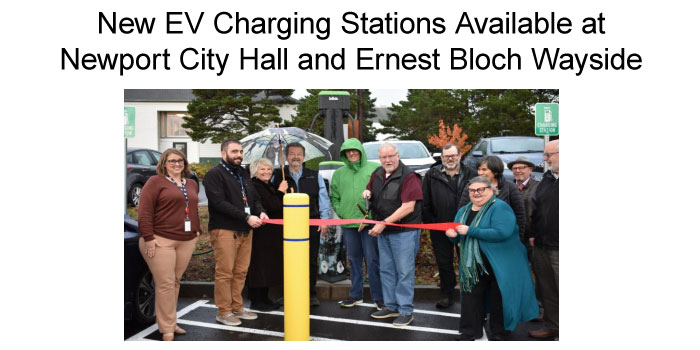 New Electric Vehicle Charging Stations in Newport