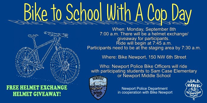 Bike to School with a Cop