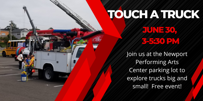 Touch a Truck event at the Performing Arts Center