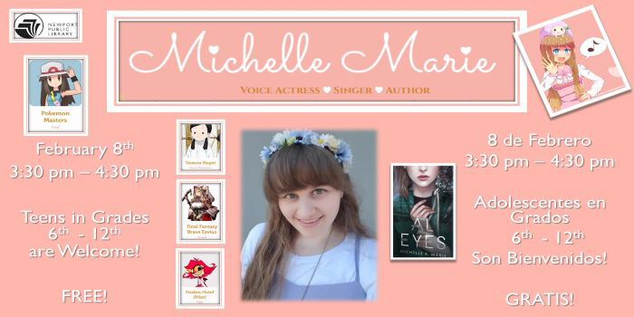 michelle marie event, Feb. 8th at 3:30PM