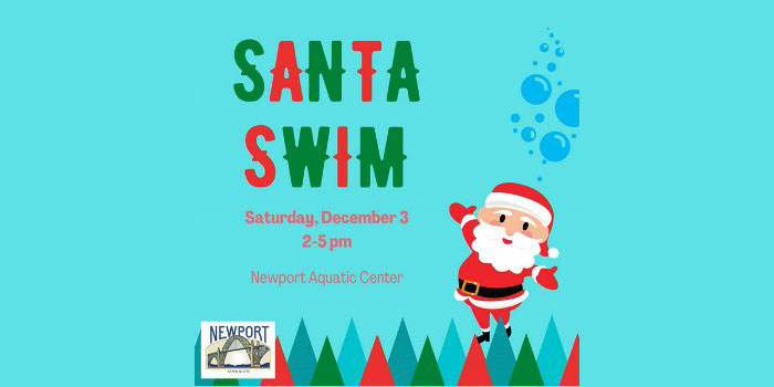 Santa Swim at the Aquatic Center - Saturday 12/3/22
