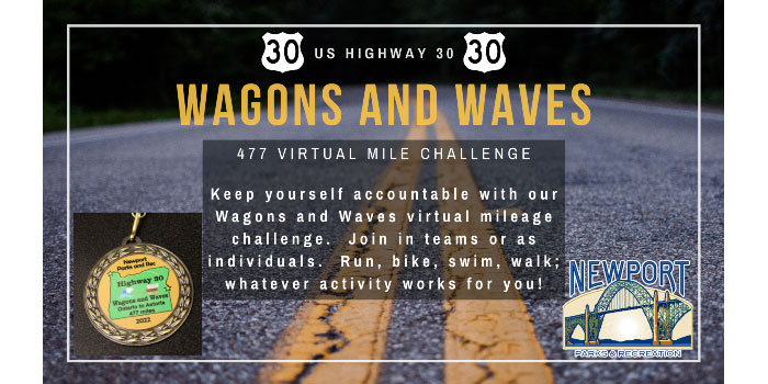 Wagons and Waves - Virtual Mileage Challenge -
